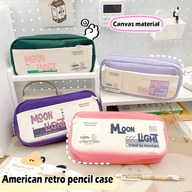 Wholesale Kawaii High Capacity Simple Pencil Case For Students Korean  Stationery Pouch For School Supplies From Munij, $10.16