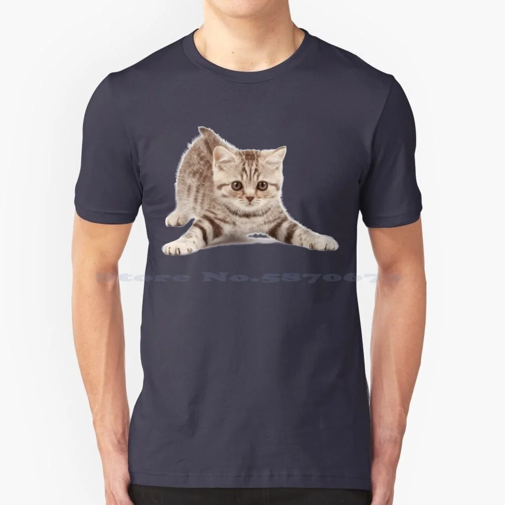 Kute Kitten T Shirt 100% Cotone Tee Baby Cat Little Kitten Little Kittie Kittie Cat Kit Kat