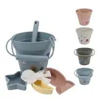 Silicone Snow Toys Parent Child Interaction Safe Waterproof Outdoor Snow Buckets and Shovels 1