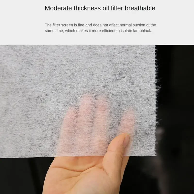 Kitchen Replaceable Range Hood Anti-oil Filter Oil Absorbing Paper Non-woven Lampblack Filter Film
