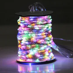 LED String Light Fairy Garland - 50M 500LED (Silvery Multicolor)
