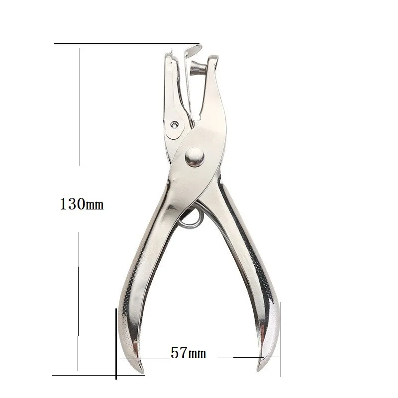 Single Hole Punch 8 Sheet Capacity 3mm 6mm Diameter For Office School Supplies