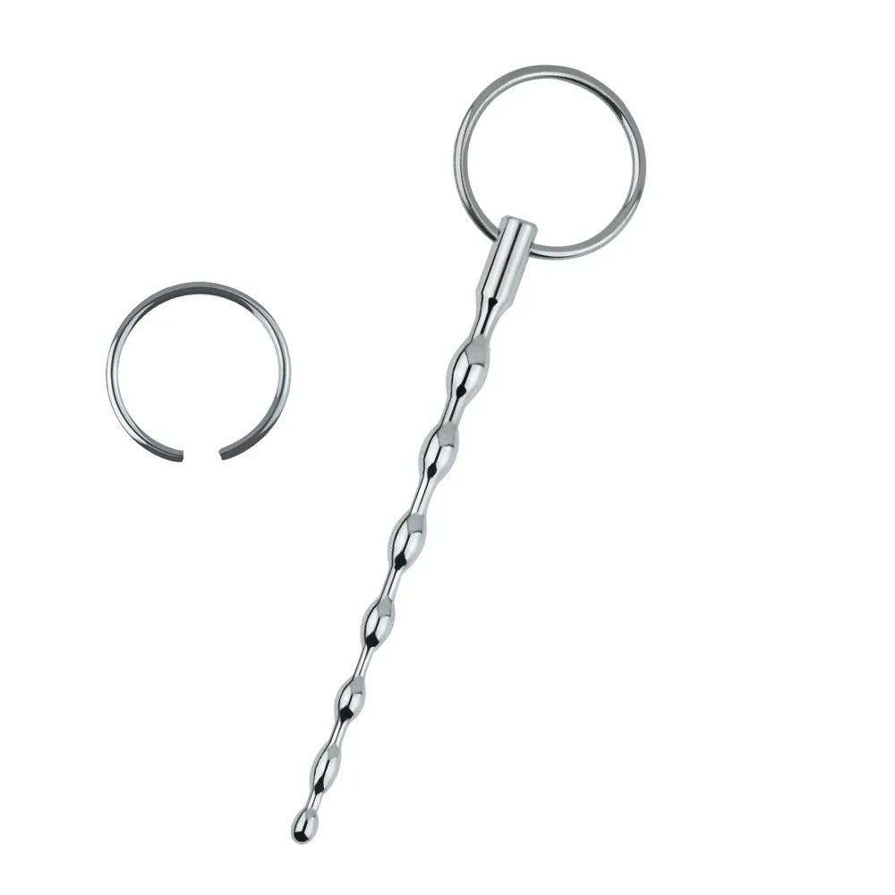 Stainless Steel Urethral Plug Sound Urethra Vibrators Dilators Prince Wand Penis Insert Sex Toys Urethral Chastity Stimulator