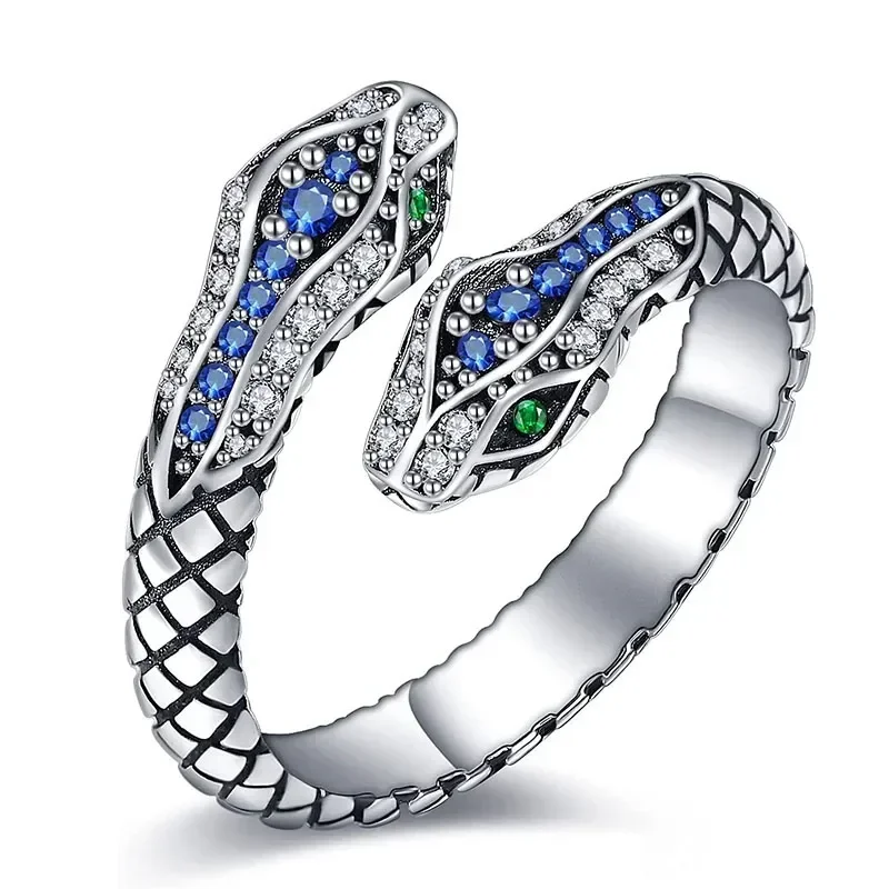 

CHUANGCHENG Creative Jewelry, can Fashion, Women's Reptile Snake Fashion, Exaggerated Opening, Adjustable Snake Rings