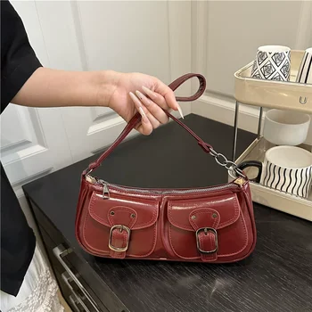 Borsa a Spalla da Donna alla Moda, Borsa a Tracolla Piccola e Trendy per il Pendolarismo, Borsa a Spalla/Tracolla Piccola e di Tendenza per Scooter, Borsa a Tracolla Piccola e di Classe