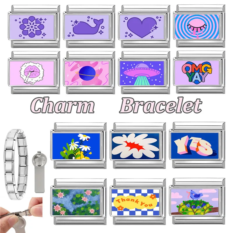 Fashion Charm Bracelet DIY Making