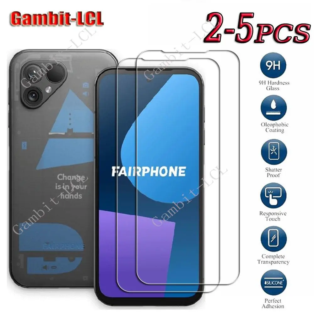 

9H HD Original Gimbit-LCL Tempered Glass For Fairphone 5 6.46" Fairphone5 FULL Screen Protection Protector Cover Film