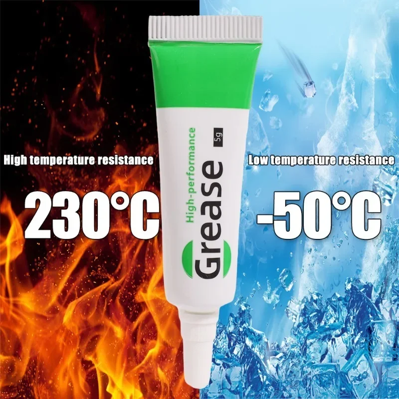 12-1pc Silicone Grease Lubricant For Spark Plugs Spinning Bearing