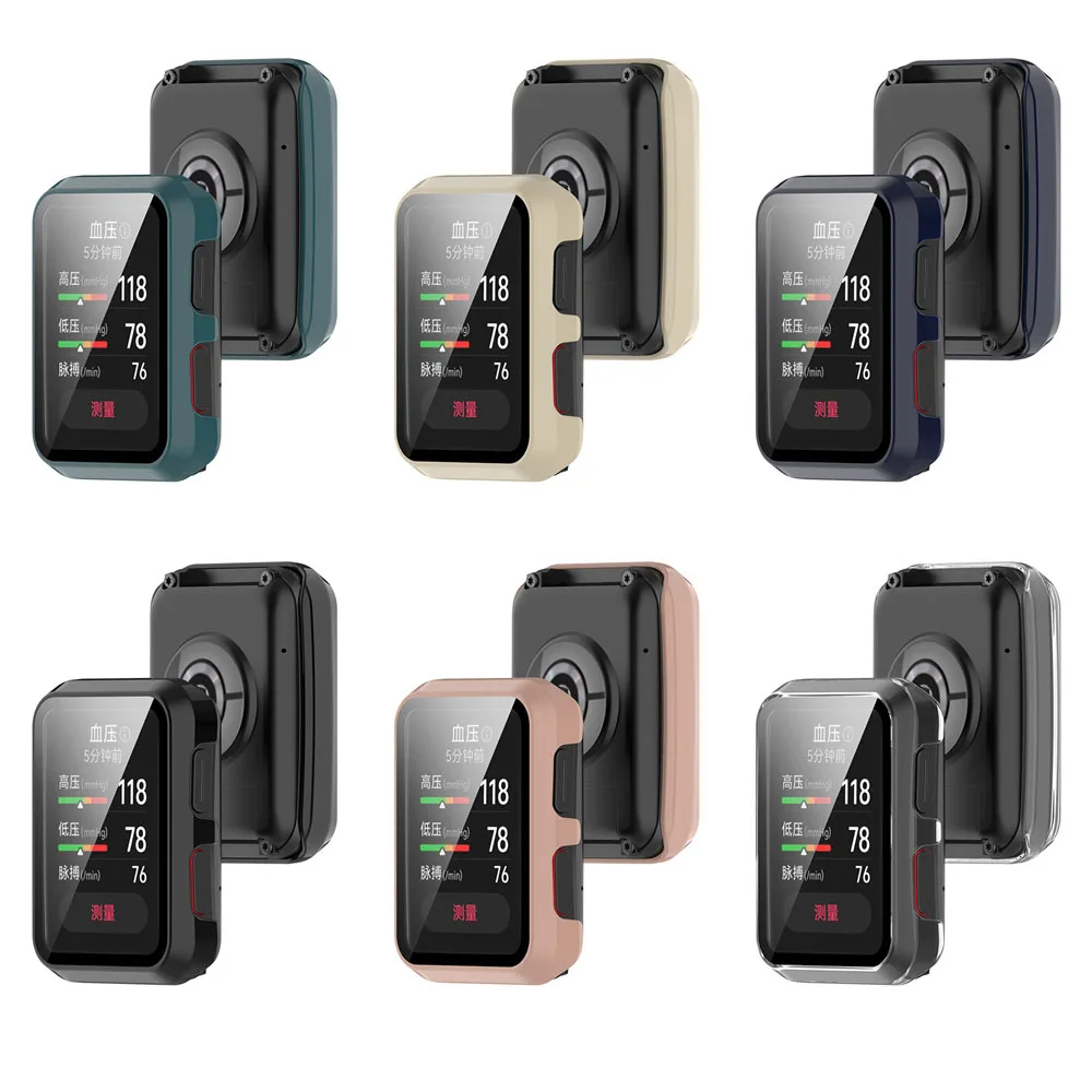 Premium Protective Watch Case Cover with Glass Film for Enhanced Durability and Style