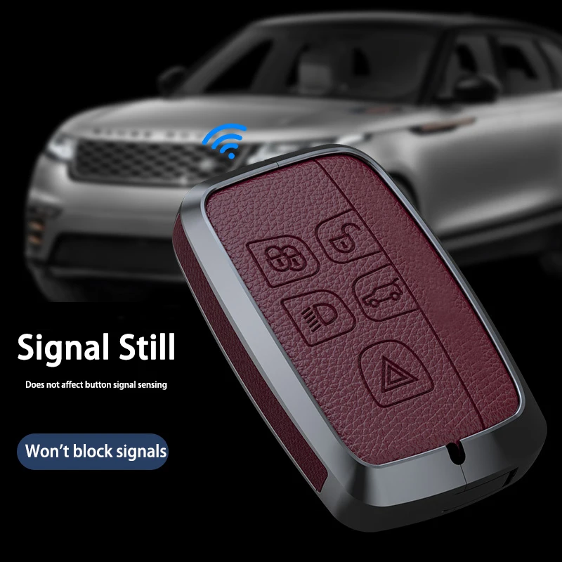 

Car Remote Key Fob Cover Case Holder for Land Rover Range Rover Sport Evoque Freelander Jaguar XF XJ XE XJL XF Accessories