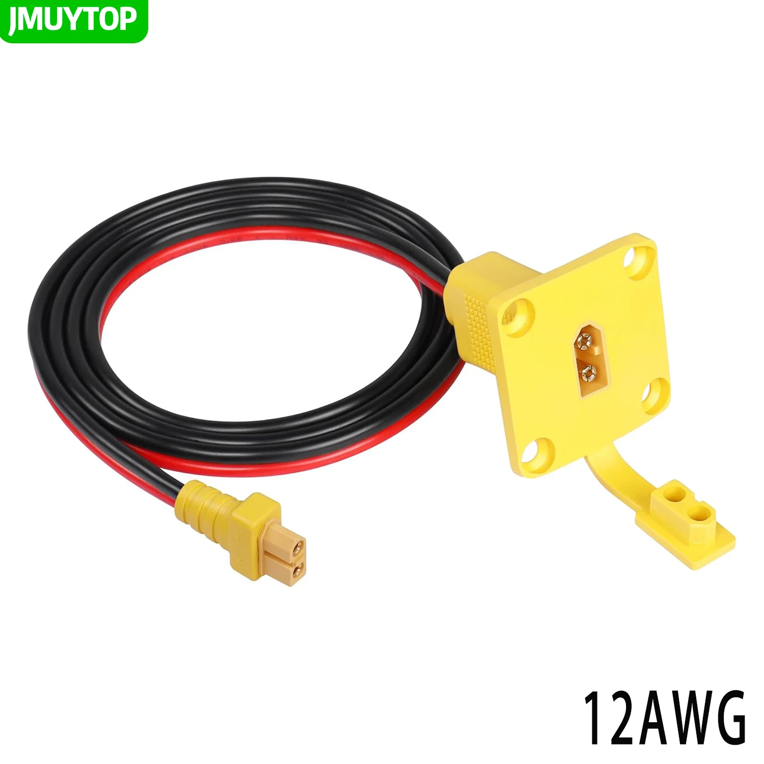 Lot De 5 Rallonges XT60 Mâle-femelle 20 Cm – Câble 14 AWG – Pour Batterie Lipo – Modélisme