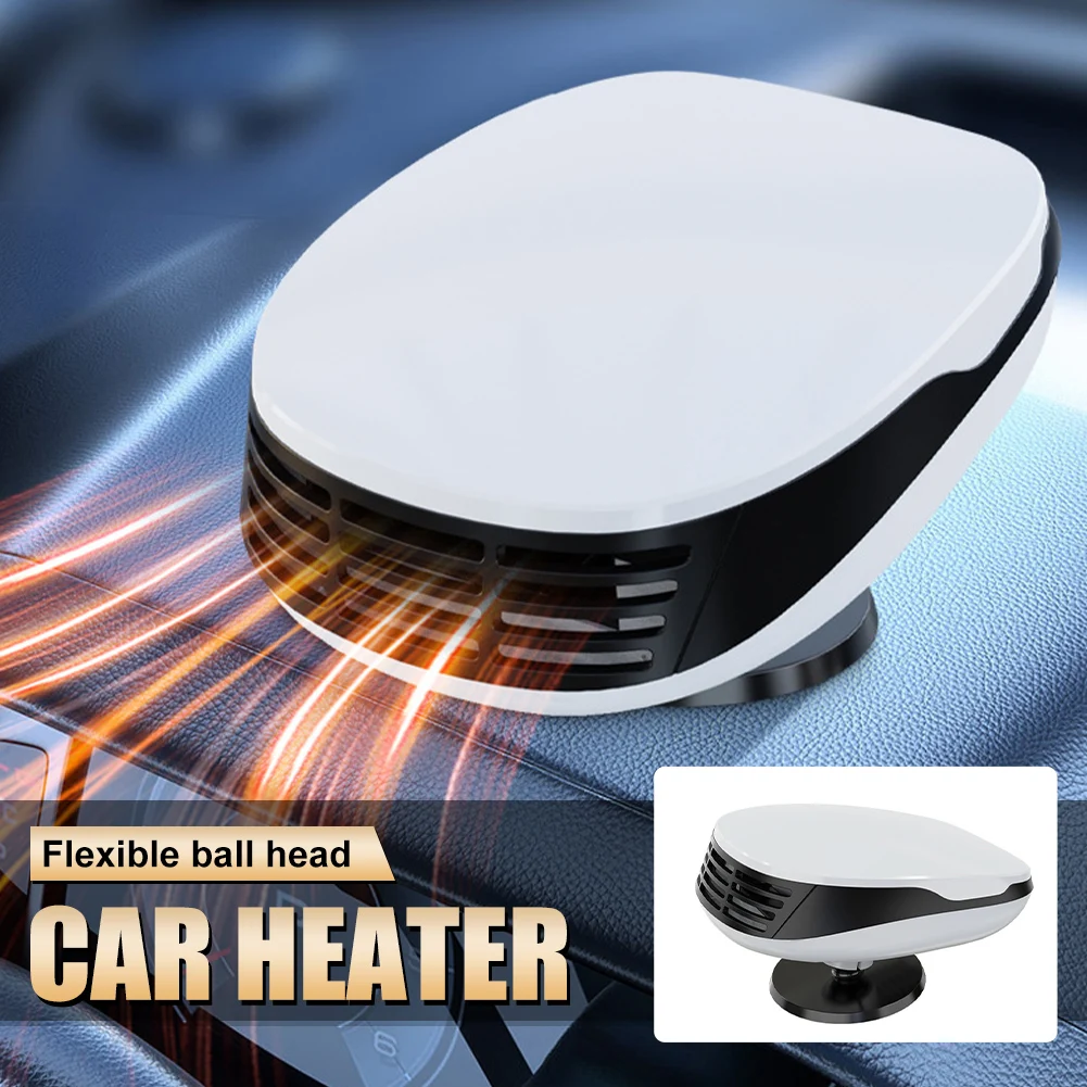 

Portable Car Electric Heating Cooling Fan 360 Degree Rotation Car Heater Windshield Defrosting Defogging Device Auto Accessories