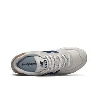 New Balance NB 574 Chaussures de course décontractées à tige basse, avec amorti en tissu, résistantes à l'abrasion, respirantes, ML574LGI 6