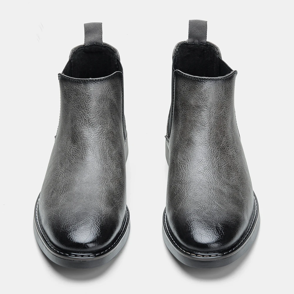 40~46 Men Chelsea Boots Brand Retro Comfortable 2024 Fashion Men