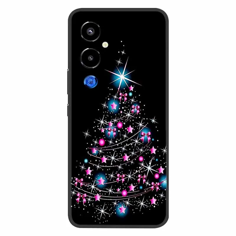 Christmas Silicone Soft TPU Phone Case - Festive Holiday Gift Cover