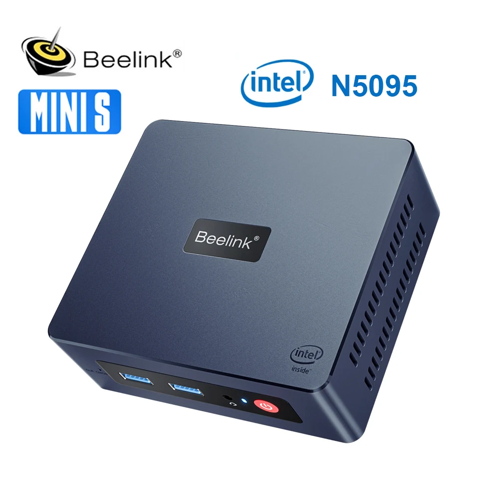 Tanie Beelink Mini S Windows 11 Intel 11th Gen N5095 Mini PC DDR4