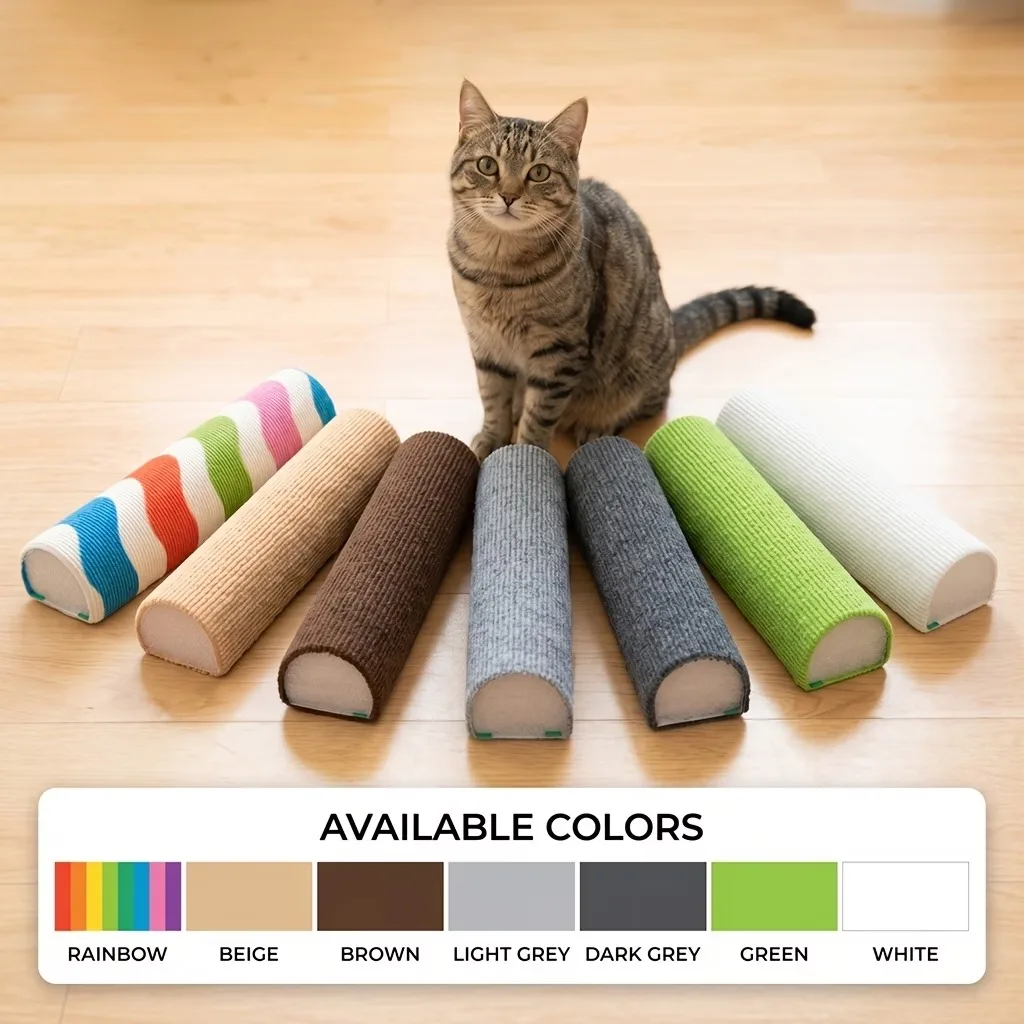 High-Adhesion Cat Scratching Post,Pet Toy,Suitable for Cats' Indoor Claw Sharpening Play,Furniture Protection Scratching Board