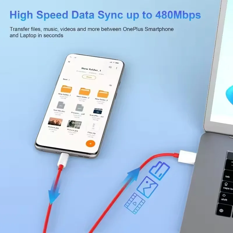 3PCS 120W Type C USB Super Fast Charging Cable