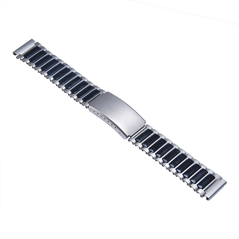 Composite Steel/Resin Bracelet  18mm Watch Band Fits TIMEX Q casio