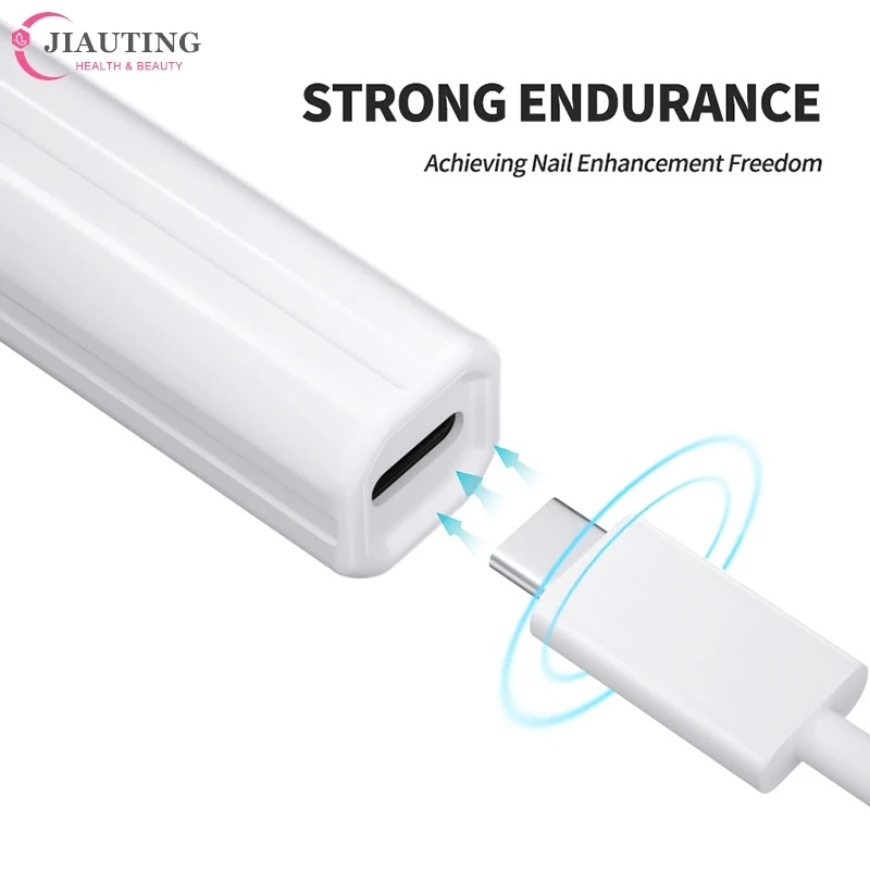 1pc Nail Dryer Lamp Quick Dry Nail Phototherapy Machine 3UV LEDs 3WGel Polish Nail Dryer Lamp Manicure Tool USB Salon Equipment 5