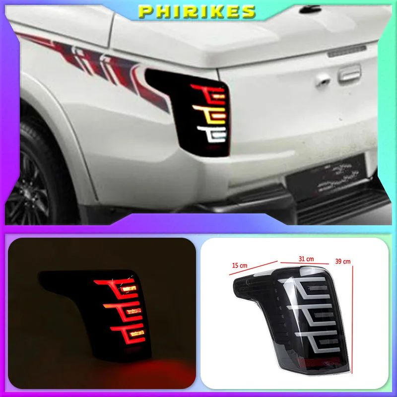 

LED TAIL LAMPS REAR LIGHTS WITH BRAKE TURN SIGNAL REVISE LIGHT FIT FOR TRITON L200 PICKUP 2015-2018 REAR TAIL LAMP LIGHTTING