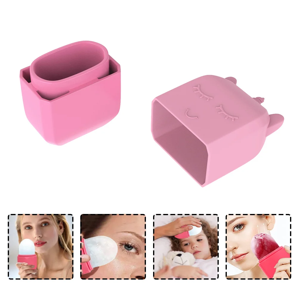 Ice Face Roller Mold Cube Care Eye Facial Body Cool Globes Silicone Cooling Tool Icing Skin