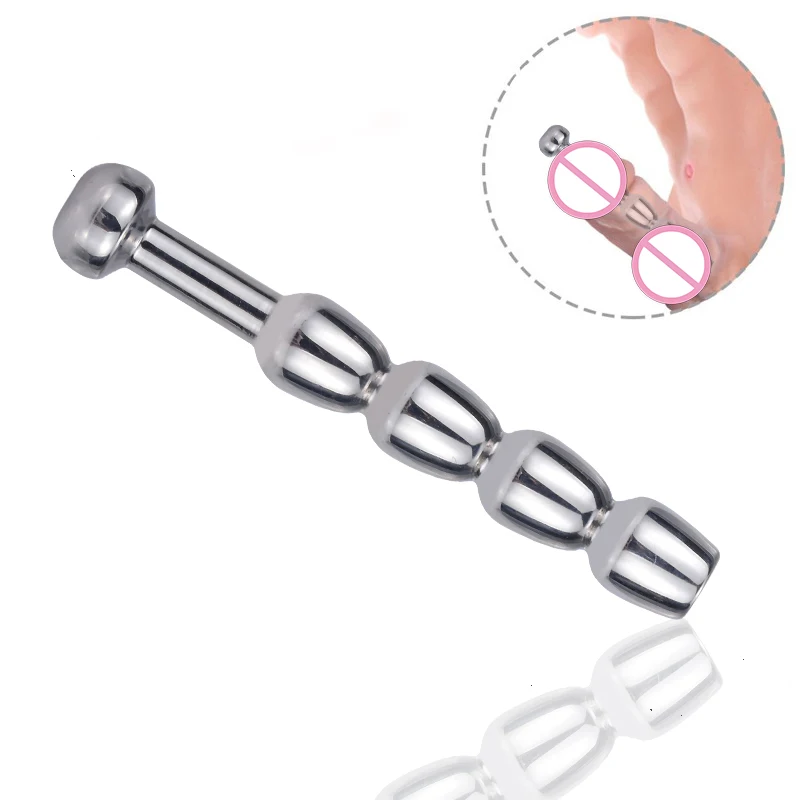 

Metal Urethral Catheter Penis Urethra Stimulator Dilator Urethral Rod Sex Toys Male Penis Plugs Masturbator Urethral Sounds