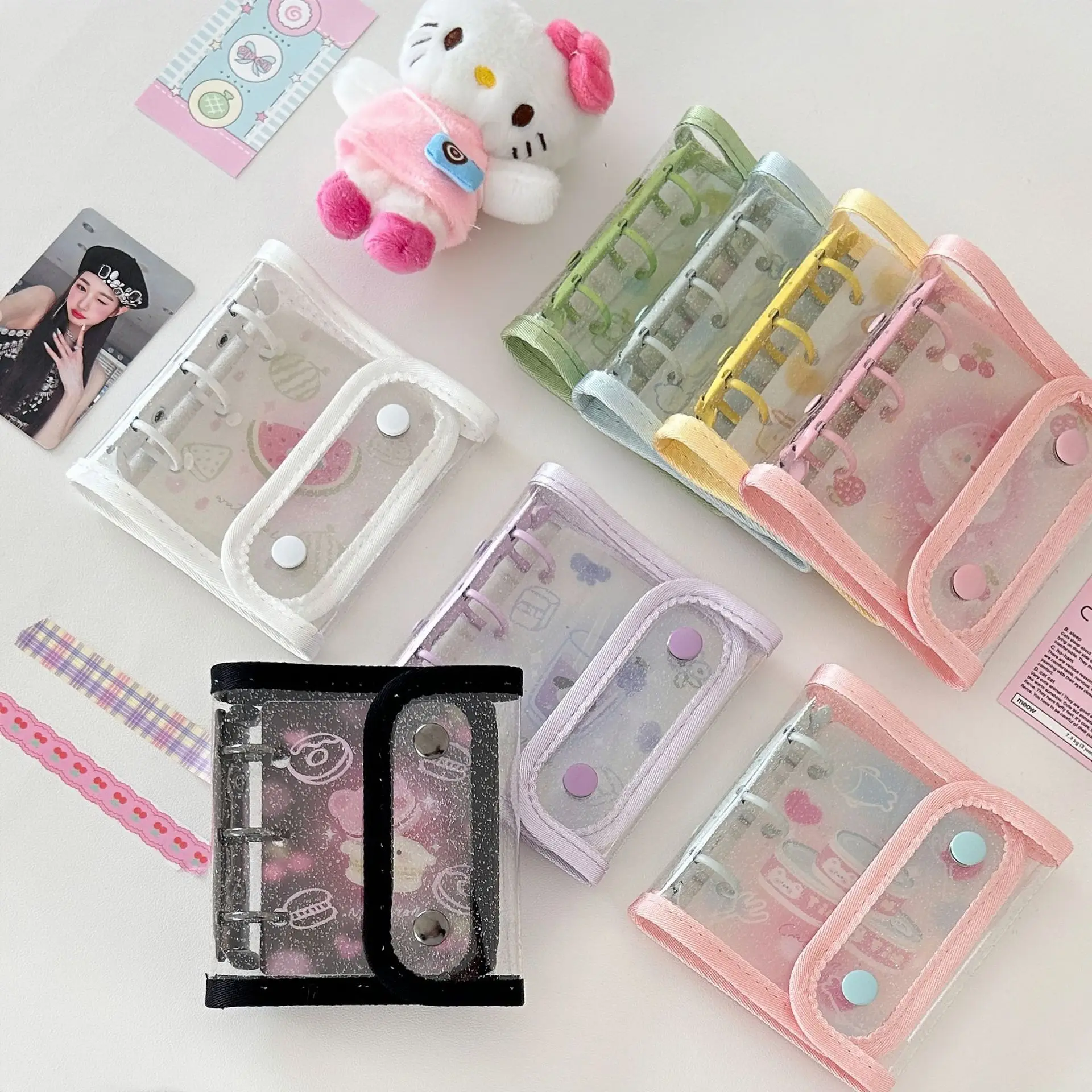Photocards Album INS 3 Holes Kpop Photo Card Binder Large Capacity Idol Photocard Album