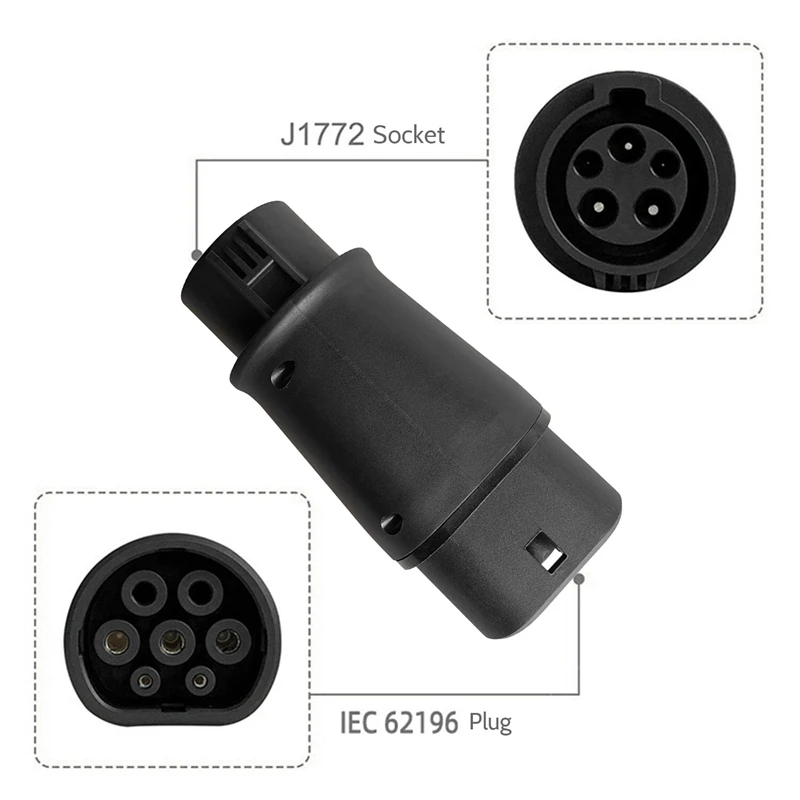  ڵ EV  Ŀ,  IEC 62196 , 2X EVSE J1772 , Ÿ 1-Ÿ 2 