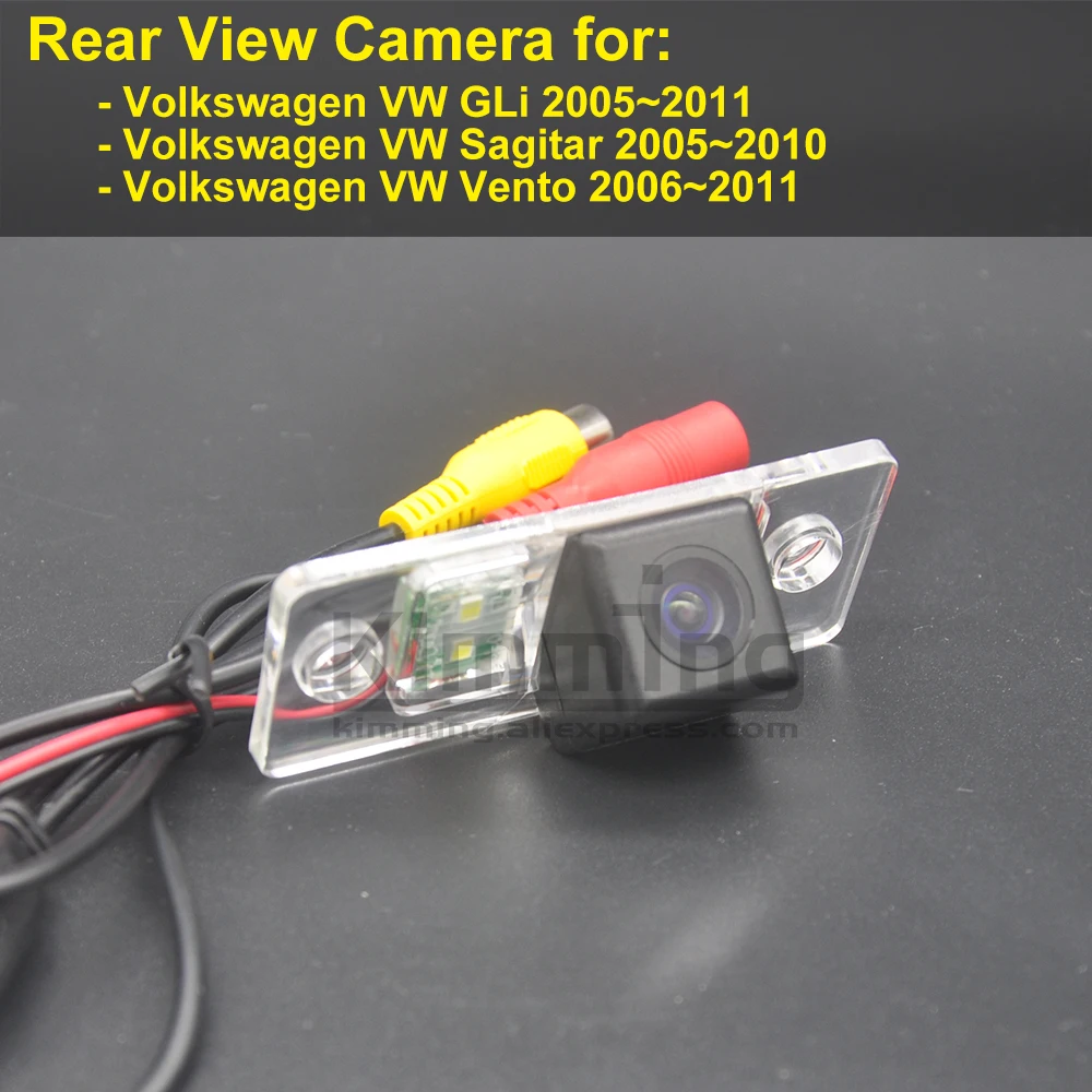 

Car Rear View Camera for Volkswagen VW GLI Sagitar Vento 2005 2006 2007 2008 2009 2010 2011 Wireless Reversing Backup Cam