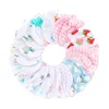 5Pairs Baby Gloves for Newborns 100% Cotton 0-3 Months Infant Anti-Grab Face Anti-Eat Hand Glove Cute Printed Newborn Baby Glove 1