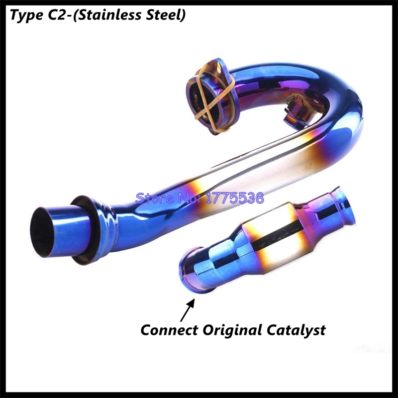 For KTM125 250 390 DUKE RC 125 390 2017-2020 for Husqvarna Svartpilen Vitpilen 401 2018-2019 Motorcycle Exhaust Header Link Pipe - Image 6