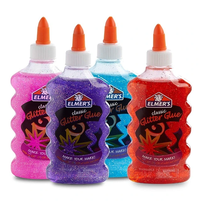 Elmer's Liquid School Glue, Washable, 4 Ounces Each, 12 Count - Great for  Making Slime