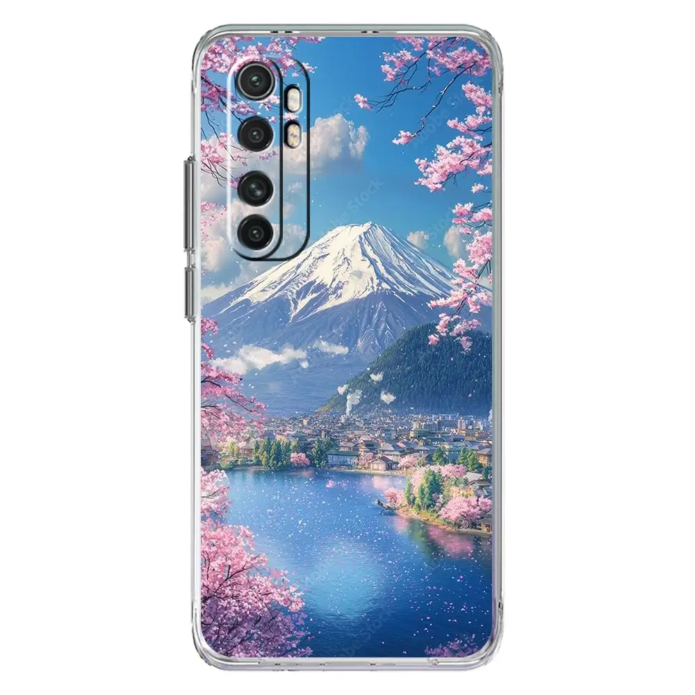 Japanese Mount Fuji Cherry Blossom Phone Case