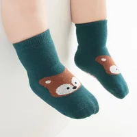 Spring Autumn Sock Baby Boys Girls Anti-Slip Floor Socks Infant Kids Trampoline Shoes Children School Sports Mid Calf Long Socks 5