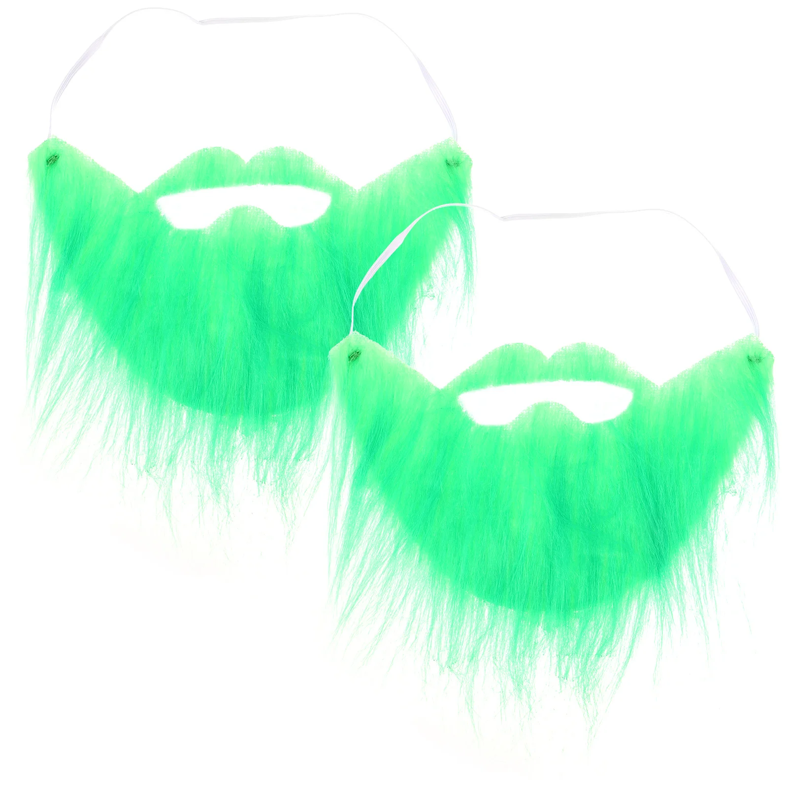 

2 шт. зеленая искусственная борода Madea Хэллоуин горячий костюм для искусственного меха