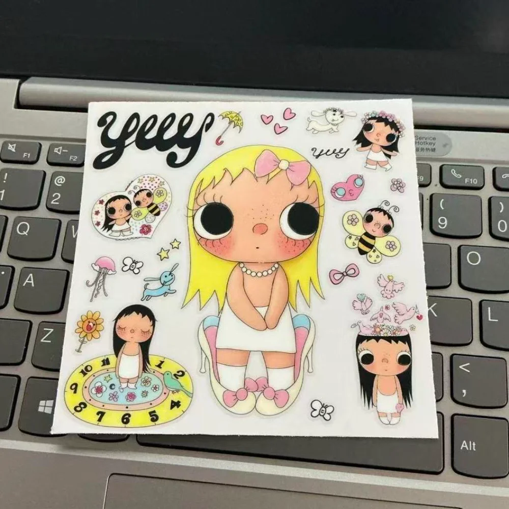 Adesivi Creativi Yuy per Cover di Cellulari, Decorazioni Impermeabili per Frigoriferi e Tazze, Regalo Kawaii per Ragazze - immagine 3
