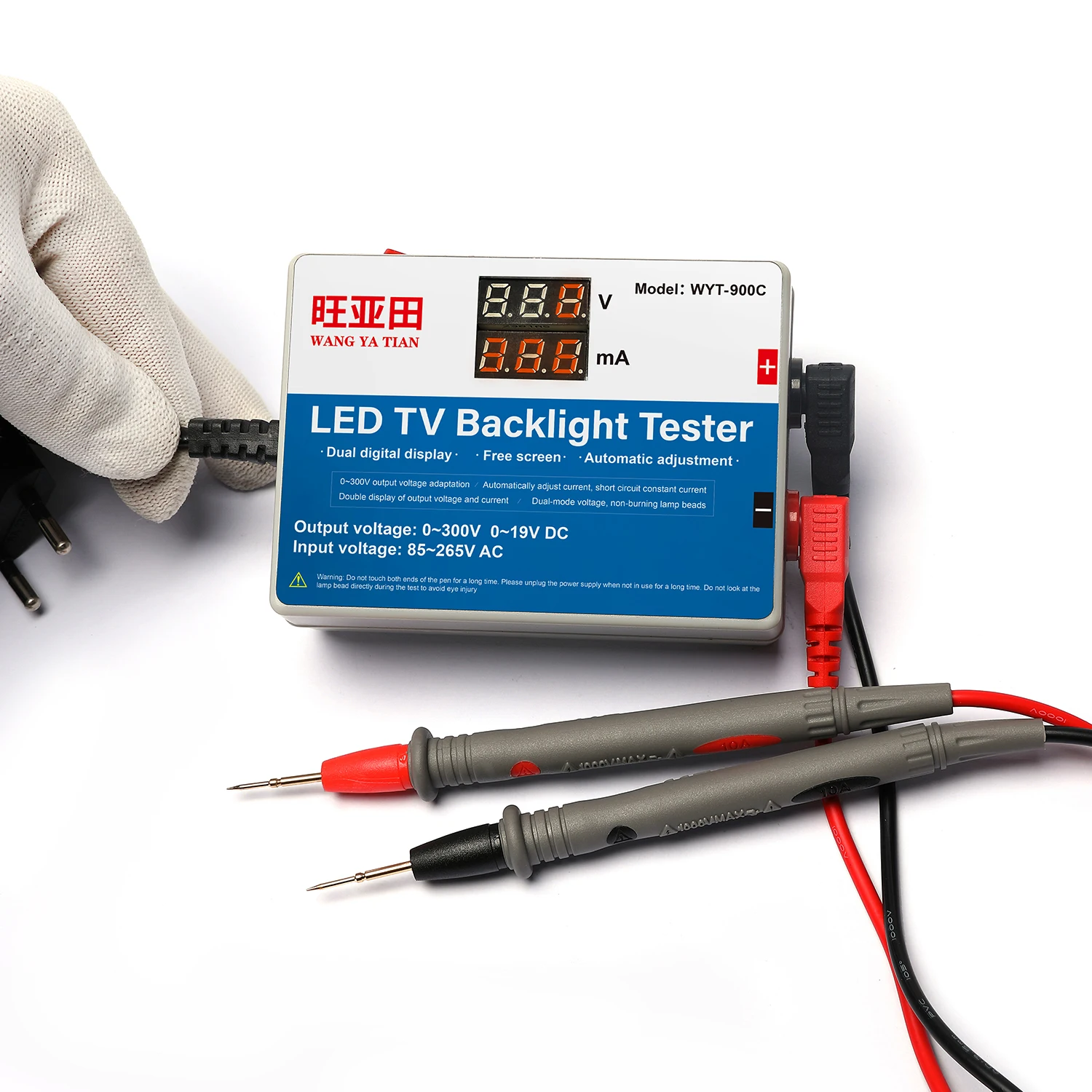 รูปสินค้า เครื่องทดสอบ LED 0-300V เครื่องทดสอบไฟแบ็คไลท์ทีวี LED อเนกประสงค์ LED แถบไฟ LED บาร์ โคมไฟ เครื่องมือทดสอบ เครื่องมือวัด