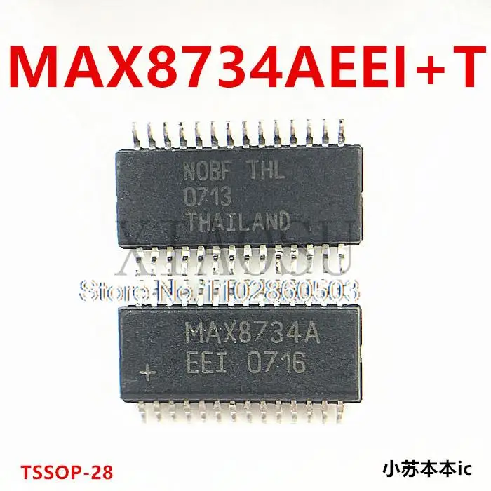 

10PCS/LOT MAX8734AEEI+T MAX8734A MAX8734AEEI TSSOP-28