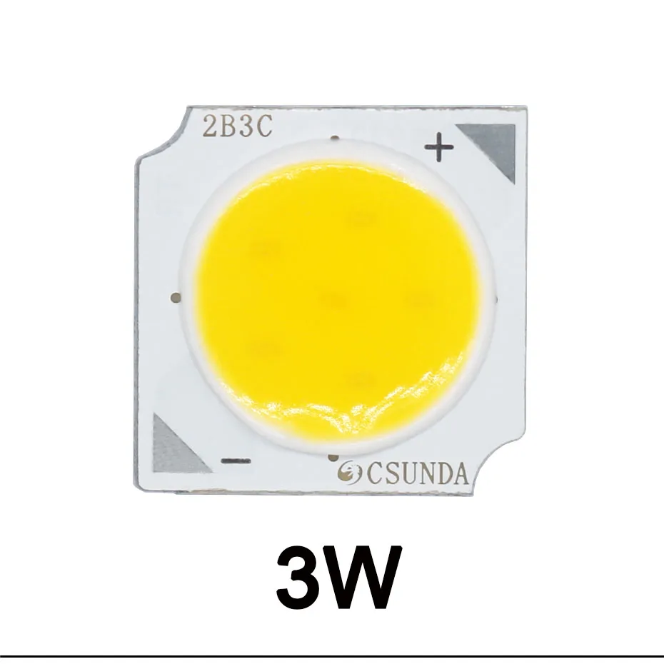 Description Picture 2 of item60PCS 13mm 3W 5W 7W 10W High Power LED COB Chip LED Source Chip 250mA For Light Bulb Light Lamp Spotlight Down light Lamps DIY