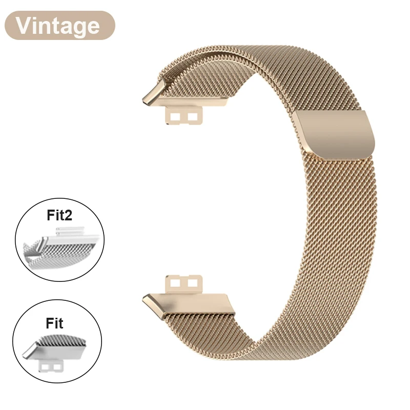 Milanese Loop Metal Band with Integrated Case and TPU Screen Protector