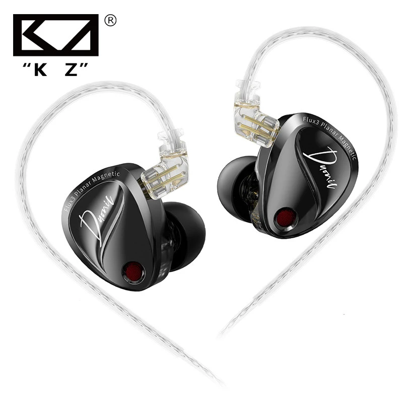 KZ Duonic HiFiイヤホン、スーパーストローク三磁気平面ドライバー、HM