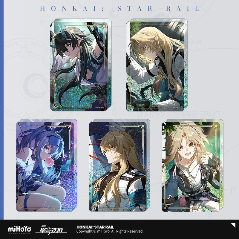 

Honkai: Star Rail Light Cone Series Desktop Decoration Figures Merch Acrylic Quicksand Ornaments