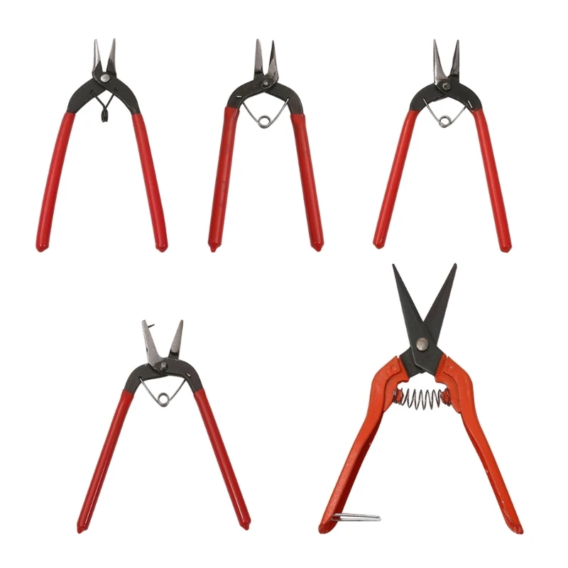 

Convenient Handheld Alloy Plier Practical Long Handled Plier Jewelry Making Pliers Equipment for Home and Workshop Use