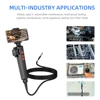 1080P Auto Repair Borescope rotary Endoscope for Car 6MM/8.5MM 180 Degree Steering Inspection Lens With 8 LED Carring Bag IP67 4