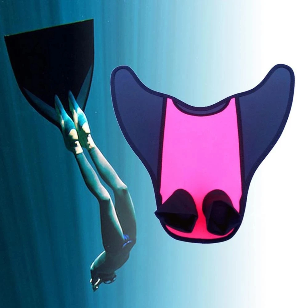 Fashionable Mermaid Flippers Creative Snorkeling One-Piece Frog Shoes Adult & Children'S Swimming Water Sports Equipment 2
