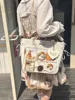 Ita Bag Sweet Transparent Underarm Bags for Women High-capacity PU Shoulder Bag Spring All Match Display Crossbody Bag 3