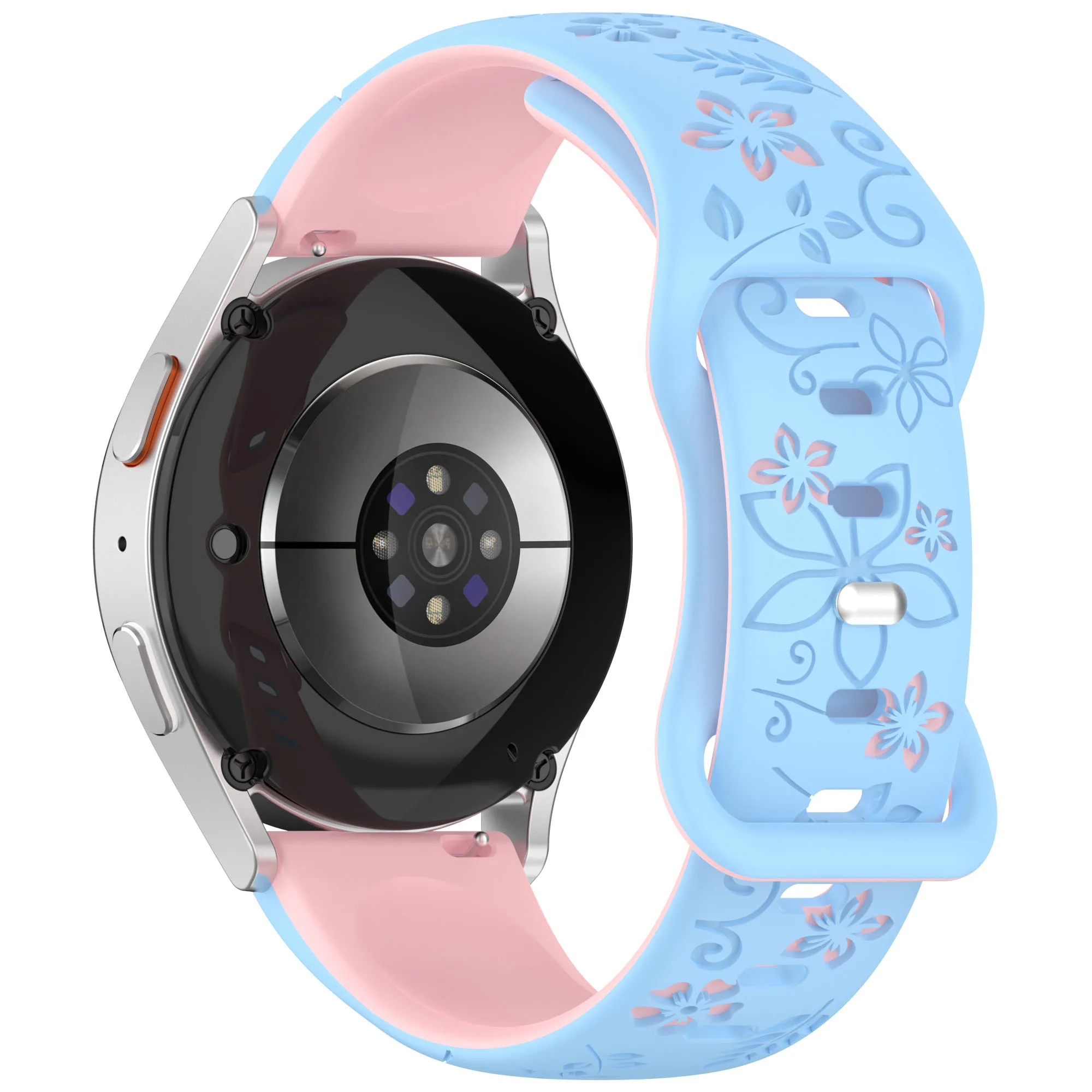 Silicone Watch Band Strap - Adjustable 18mm Bracelet