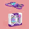One Click Takeoff Flash Butterfly Four Axis Aircraft Colorful Toy Second Child Remote Control Butterfly Aircraft Toy Gift 2