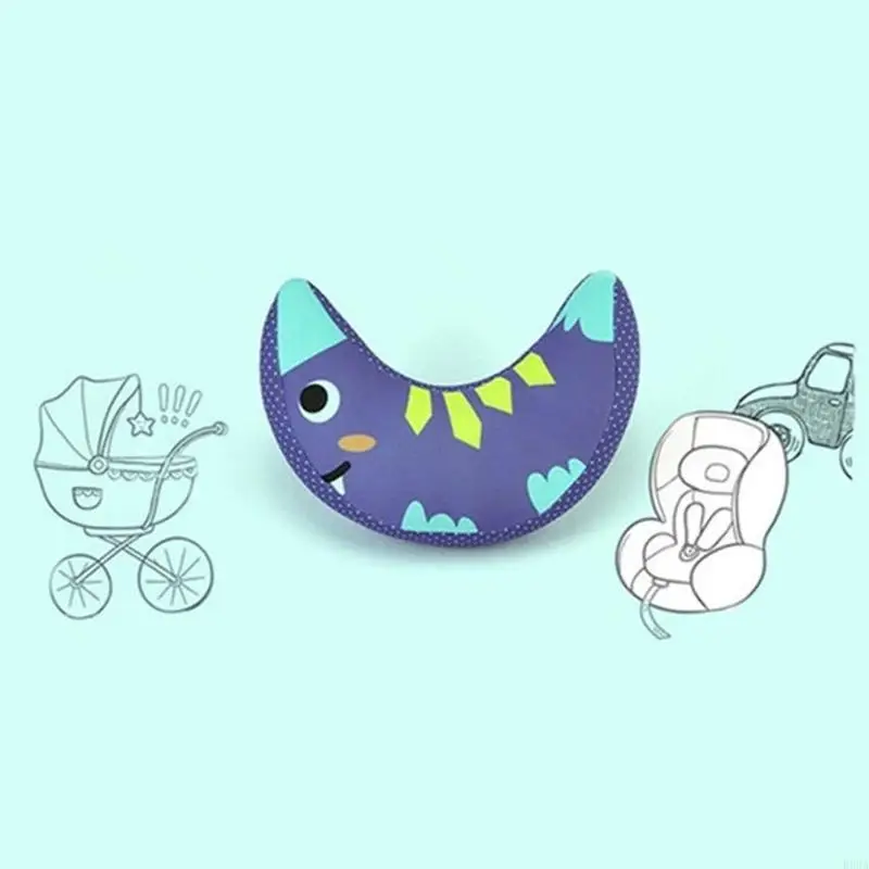Car for Belt Pillow Kids Toddler Headrest Neck Support Cushion Pad Safety Seatbelt Child Cartoon Sleeping Travel